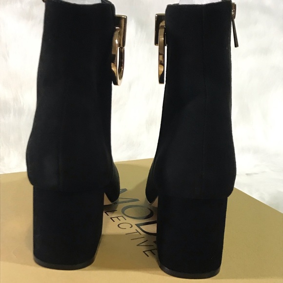 The Mode Collective☀️Francesca boot in black suede - Picture 12 of 12